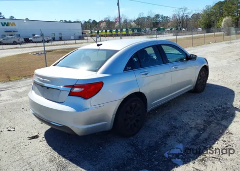 2012 Chrysler 200 Lx из США, поврежденный, VIN 1C3CCBAB6CN320290